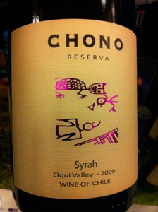 Chono Reserva Syrah by Geo Wines 2009